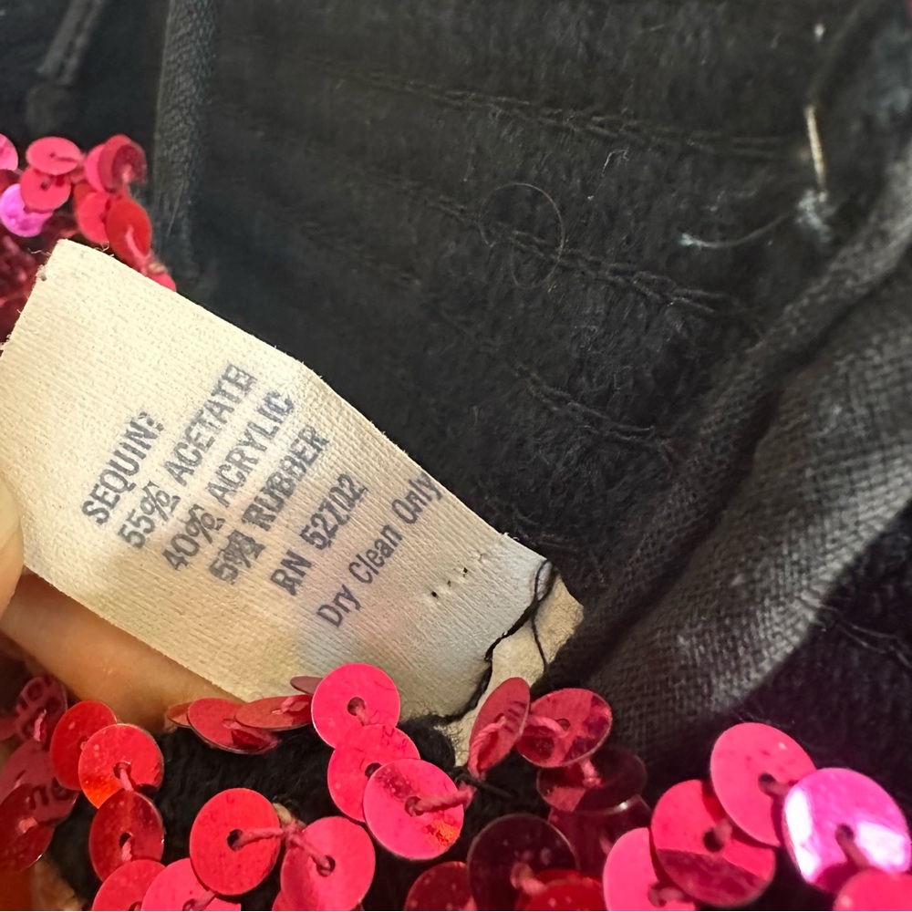 1970s disco Sequin Ombre Tube Top - Picture 3 of 3